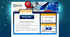 Desktop Screenshot of co.test-iq.com